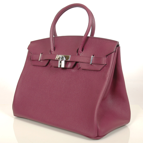 H35MBJSS Hermes Birkin in pelle togo togo 35CM Modena (argento)